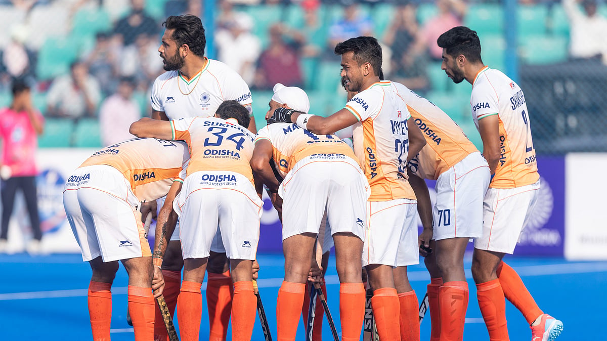 Special Arrangement : India lost the first Test 0-2 to Germany at the Major Dhyan Chand National Stadium in New Delhi.