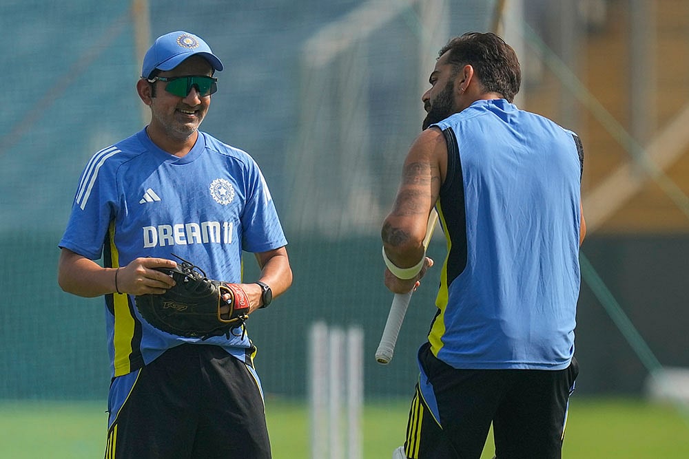 NZ vs IND 2nd test: Ind training