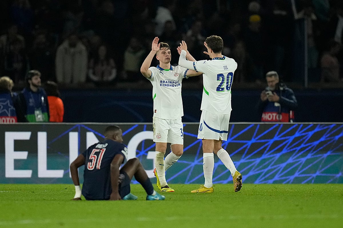 2024-25 UEFA Champions League soccer Paris Saint-Germain vs PSV Eindhoven Photo gallery_