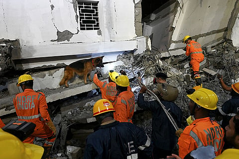 Bengaluru Rain Building Collapse