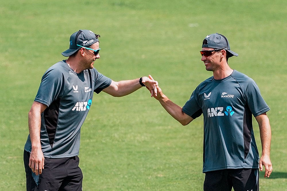 NZ vs IND 2nd test: New Zealand training