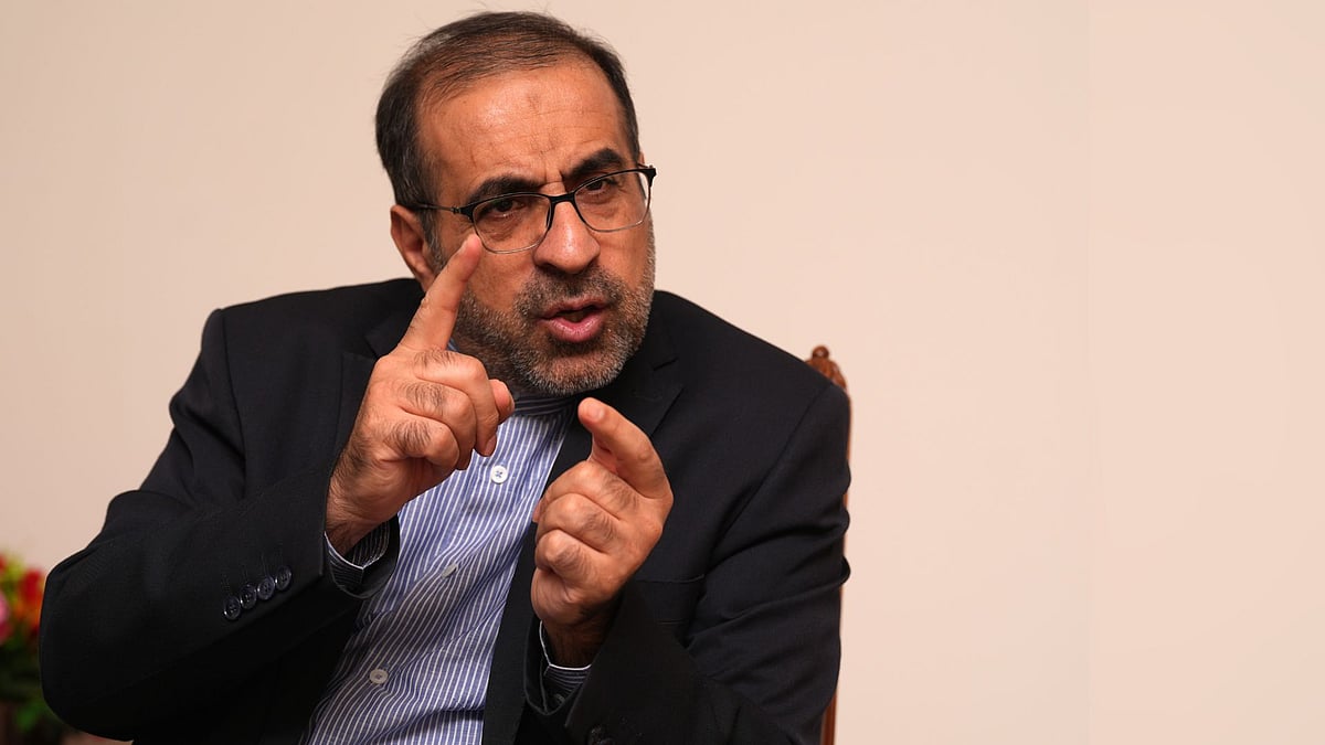 Tribhuvan Tiwari : Iran’s ambassador to India, Iraj Elahi 