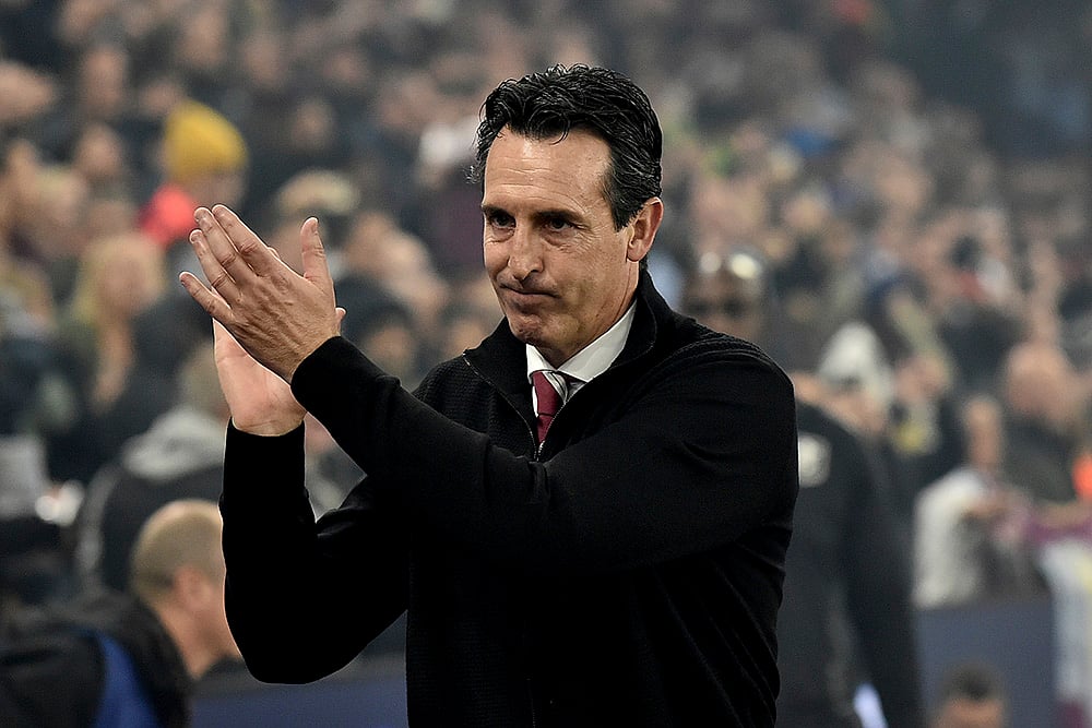 2024-25 UEFA Champions League soccer Aston Villa Vs Bologna Photo gallery_Unai Emery