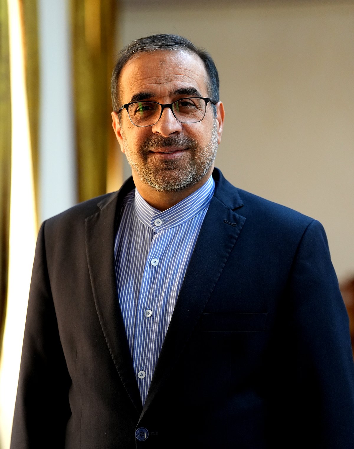 Iran’s ambassador to India, Iraj Elahi 