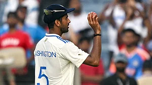 File : India's Washington Sundar