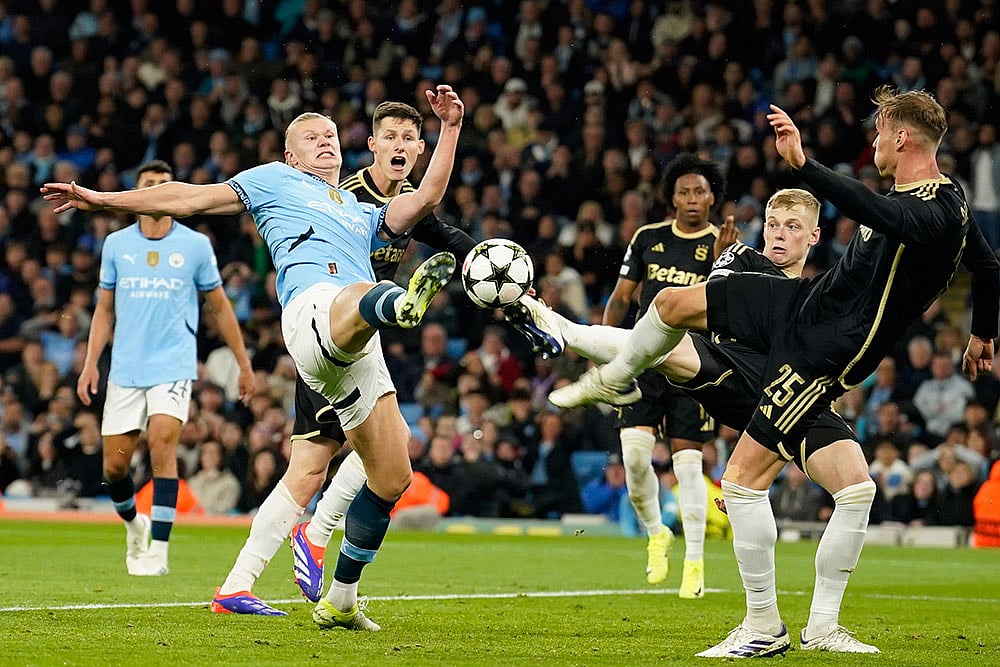 Champions League 2024: Sparta Prague vs Manchester City