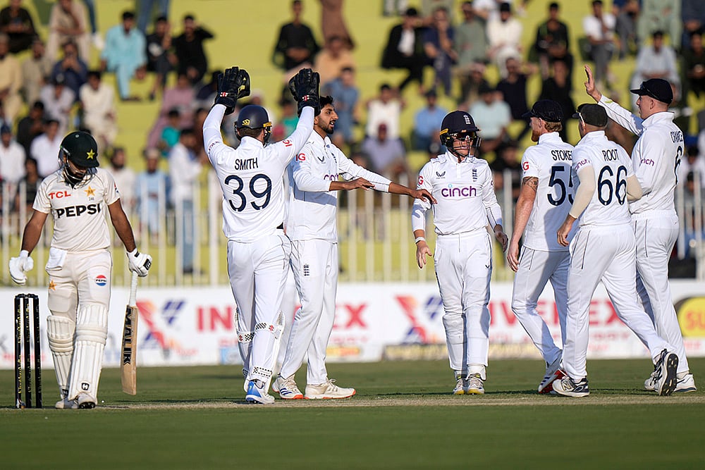 Pakistan vs England 3rd Test cricket Day 1 Photo gallery_Shoaib Bashir