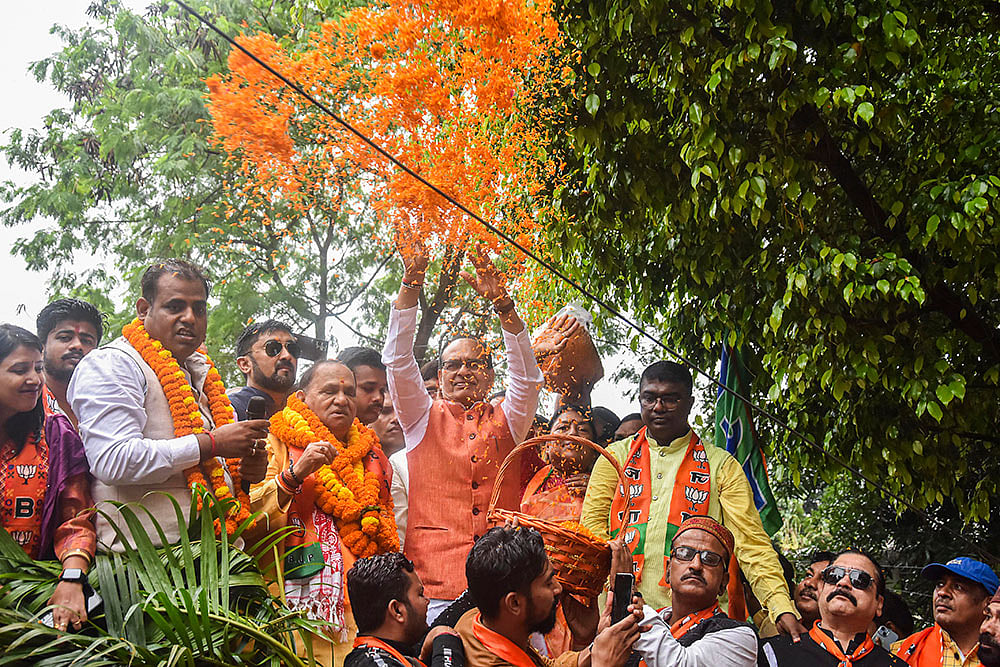 Shivraj Singh Chouhan campaigns