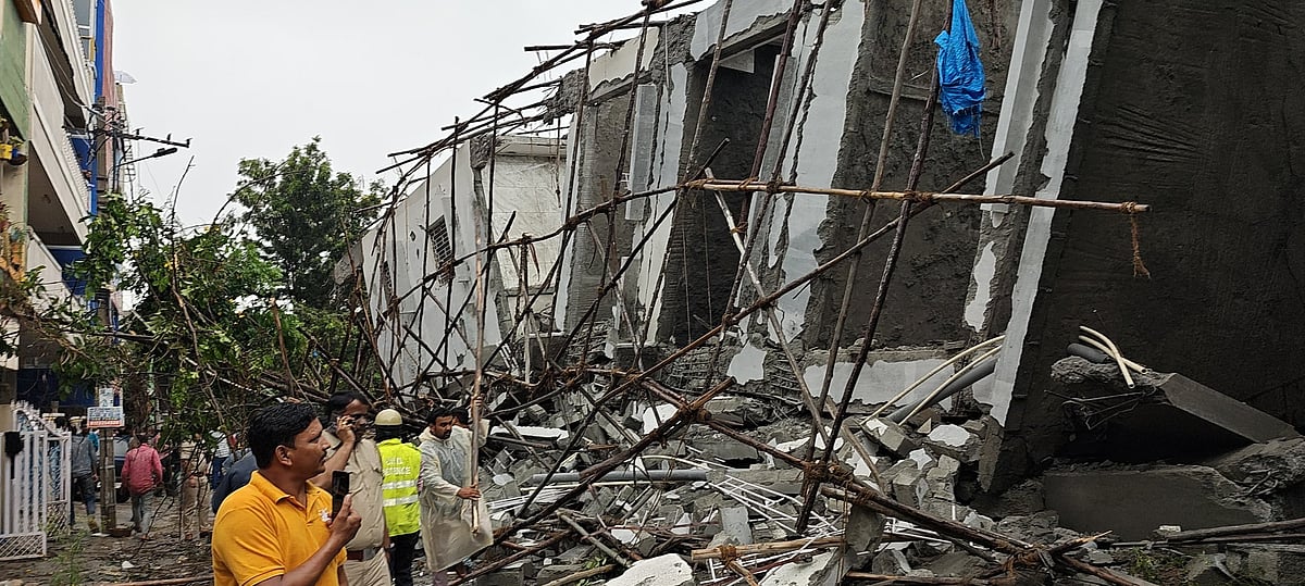 X : The police have filed charges against three individuals linked to the construction.