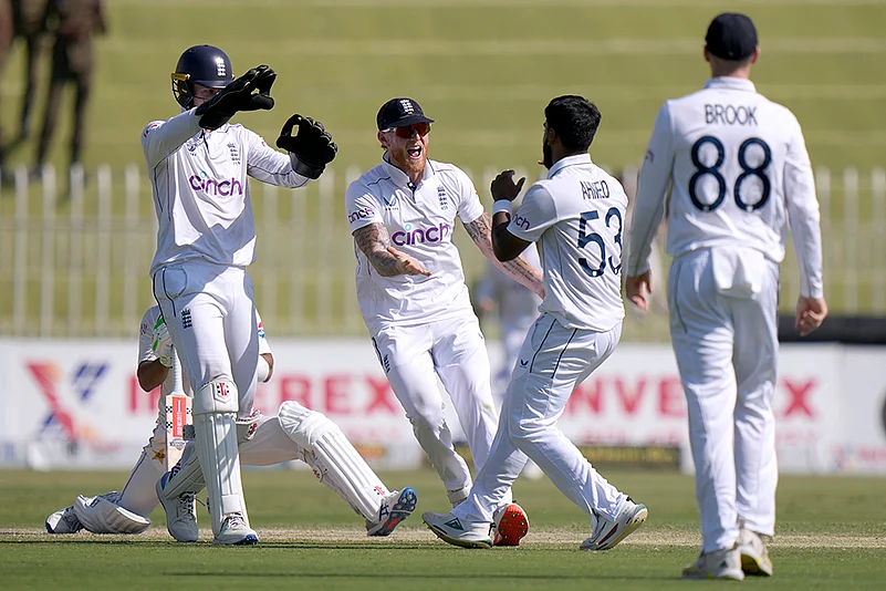 Pakistan vs England 3rd Test cricket Day 2 Photo gallery_Rehan Ahmed