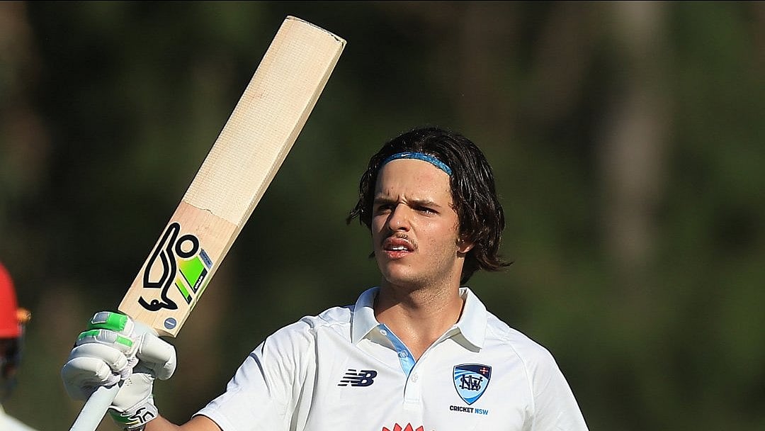 Australia's teenager batter Sam Konstas during a domestic cricket match. - Photo: X | 7Cricket