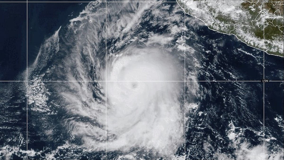 AP : Hurricane Kristy intensifies in Pacific Ocean (Representational Image)