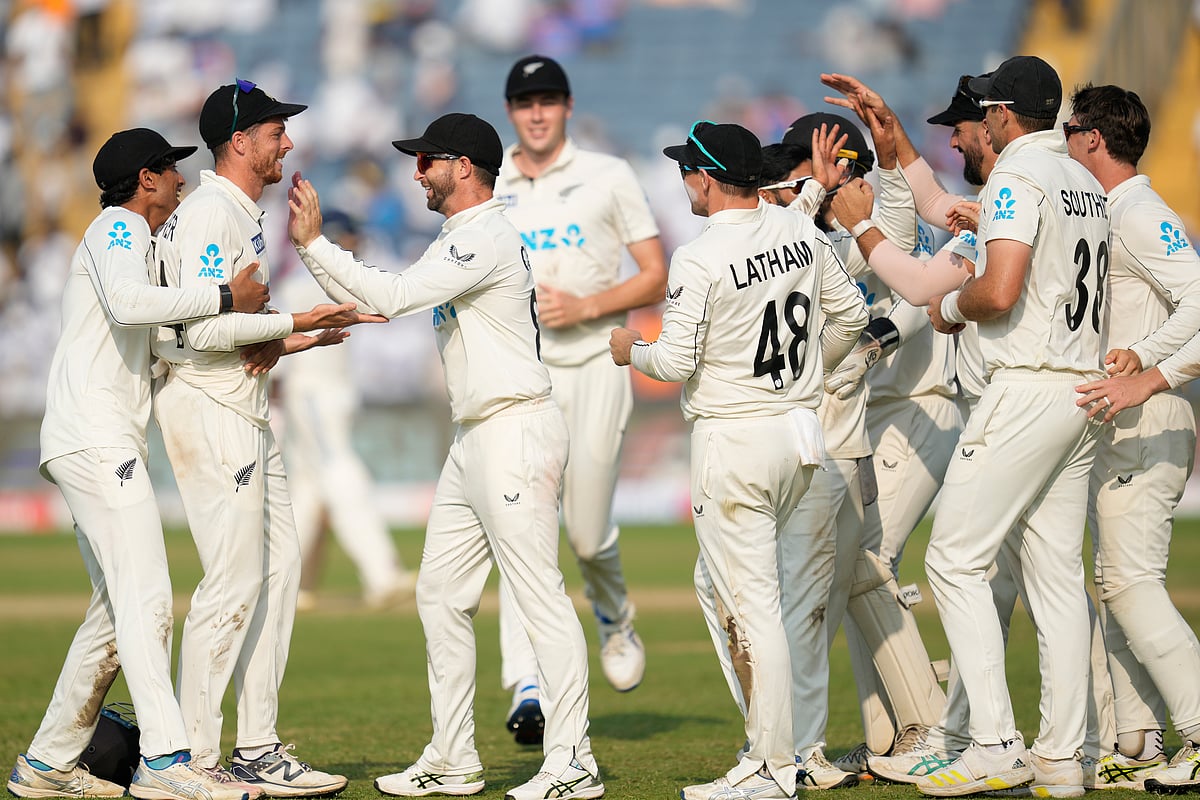 | AP Photo/Rafiq Maqbool : India Vs New Zealand 2nd Test