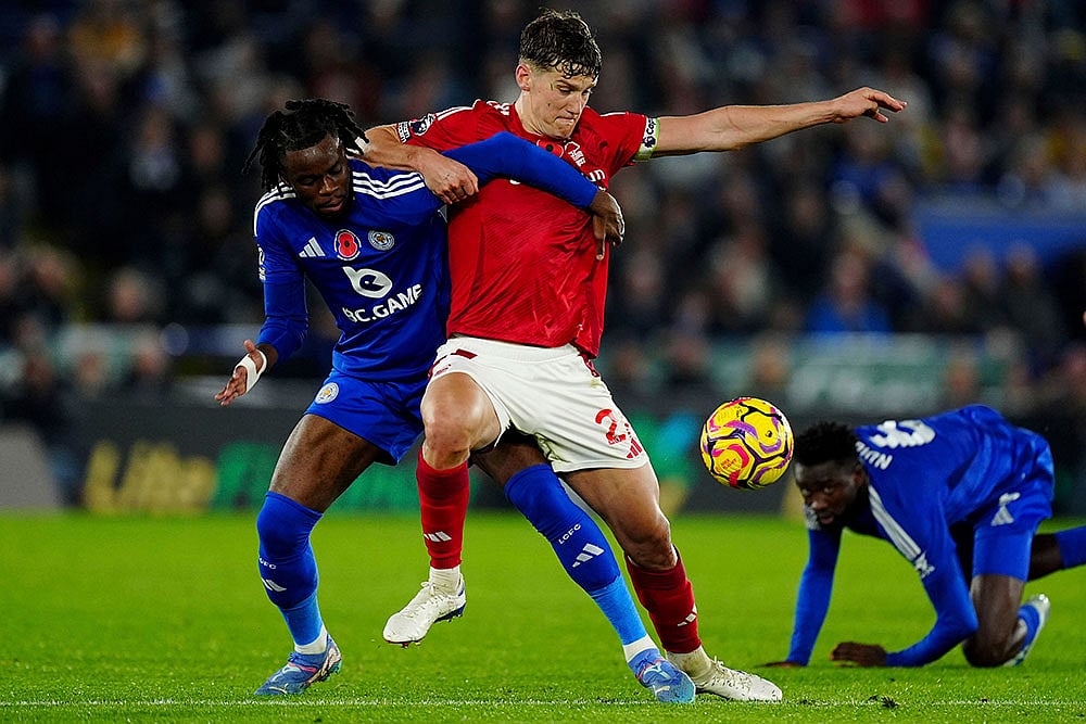 English Premier League soccer match: Leicester City vs Nottingham Forest