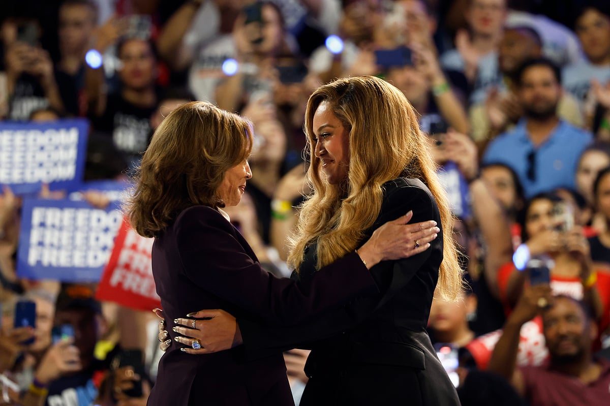 Annie Mulligan/AP : Beyonce endorses Democratic canidate Kamala Harris ahead of US Presidential elections 2024