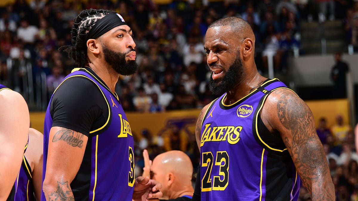 LeBron James stressed the importance of Anthony Davis for the Lakers this season - null