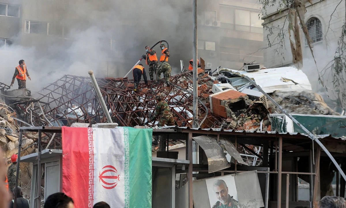 Israel Strikes Iran's Military Sites In Retaliation For Missile Attack