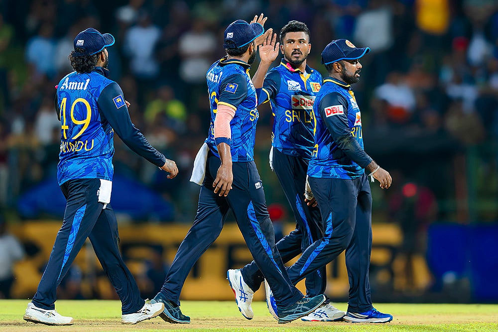 Sri Lanka Vs West Indies third ODI cricket photo gallery_Dilshan Madushanka