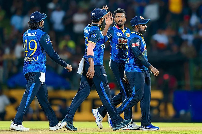 Sri Lanka Vs West Indies third ODI cricket photo gallery_Dilshan Madushanka