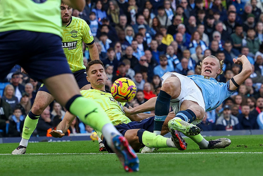 Manchester City vs Southampton English Premier League soccer photo gallery_Erling Haaland