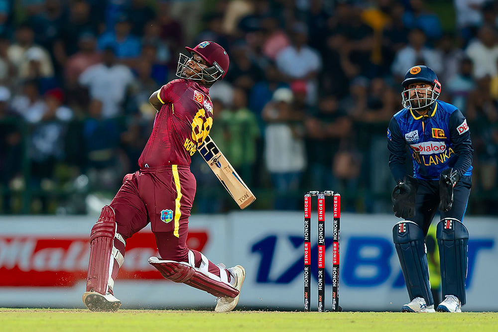 Sri Lanka Vs West Indies third ODI cricket photo gallery_Sherfane Rutherford