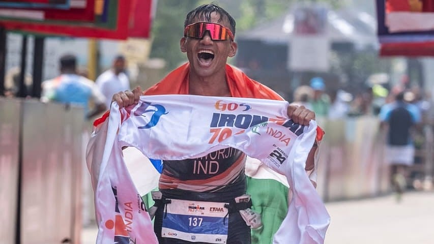 Special Arrangement : Bishworjit wins Goa Ironman