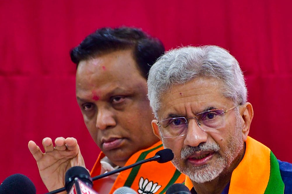EAM S Jaishankar press conference in Mumbai