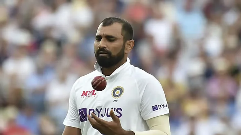India pacer Mohammed Shami. - File