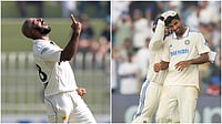 India, Pakistan Bowlers Combine For Unique First In Test History Despite Contrasting Results AP : Sajid Khan (L) and Washington Sundar.