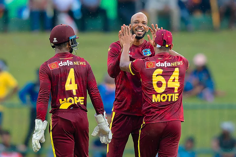 Sri Lanka Vs West Indies third ODI cricket photo gallery_West Indies Roston Chase