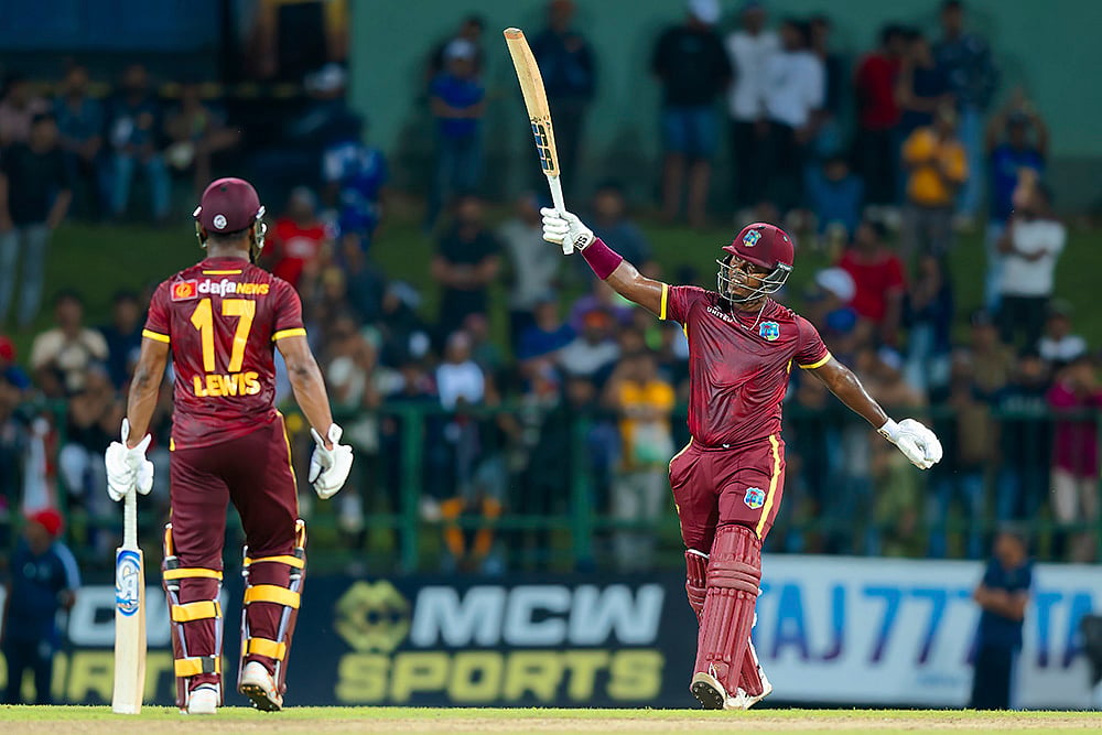 Sri Lanka Vs West Indies third ODI cricket photo gallery_Sherfane Rutherford