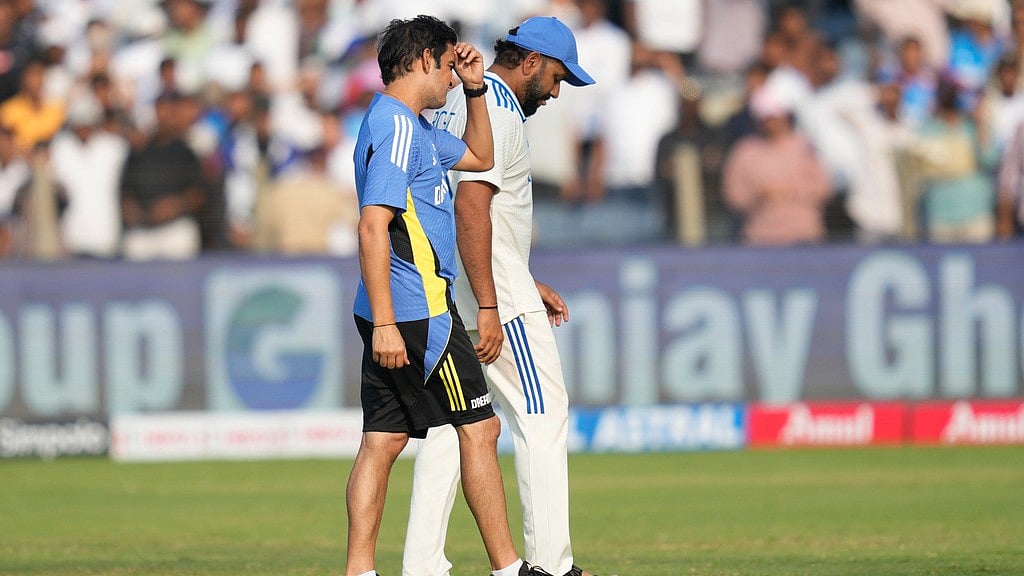 India head coach Gautam Gambhir and captain Rohit Sharma