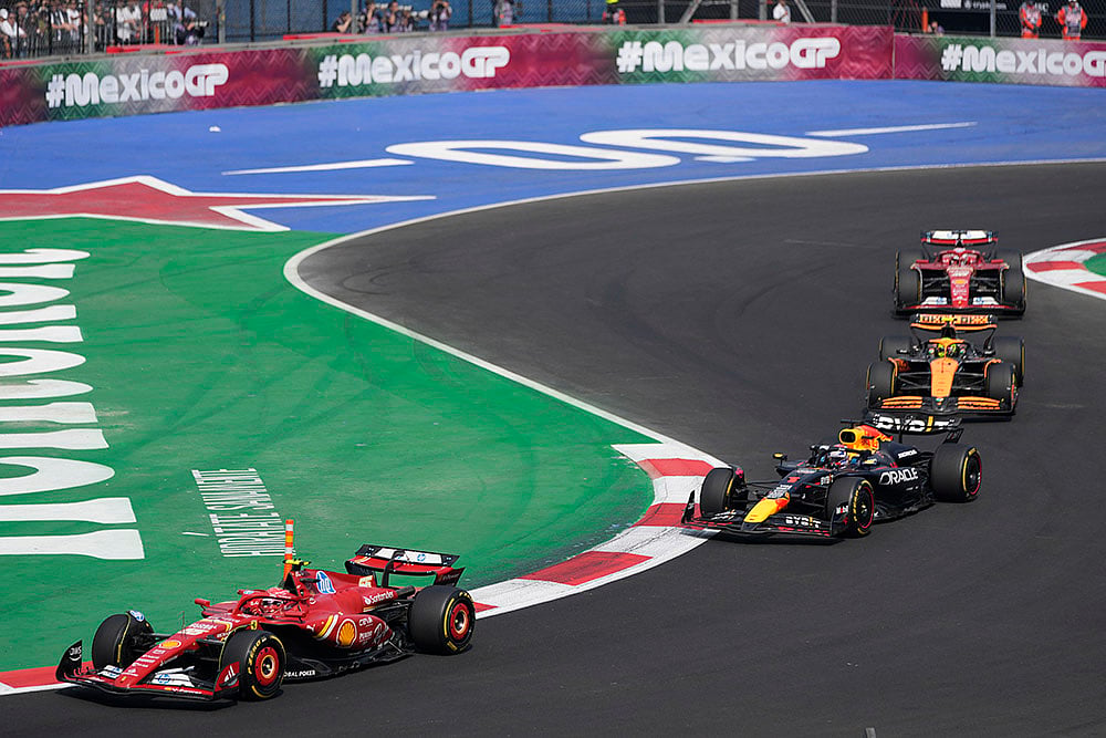 Mexico F1 GP Auto Racing photo gallery_Ferrari driver Carlos Sainz
