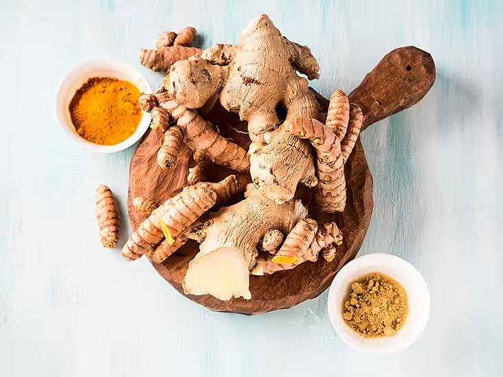 Ginger and Turmeric