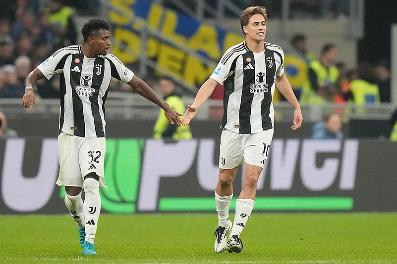 Italy Soccer Serie A Inter Milan and Juventus Derby D’Italia photo gallery_Kenan Yildiz