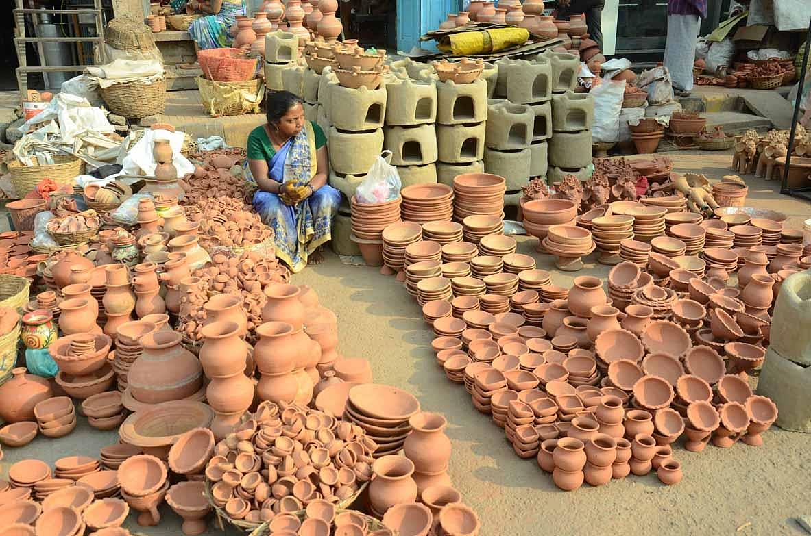 Diya (Earthen lamps)