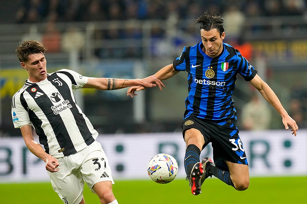 Italy Soccer Serie A Inter Milan and Juventus Derby D’Italia photo gallery_Nicolo Savona