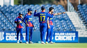 Photo: X | CAN : Nepal national cricket team.