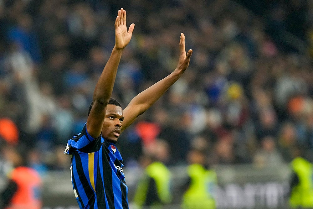 Italy Soccer Serie A Inter Milan and Juventus Derby D’Italia photo gallery_Denzel Dumfries