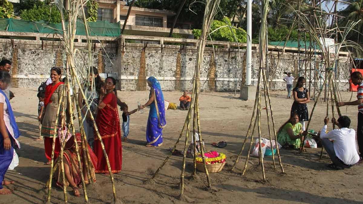 Sugarcane Chhath Puja