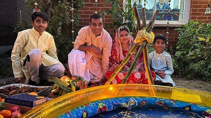 Chhath Puja celebration in Canada