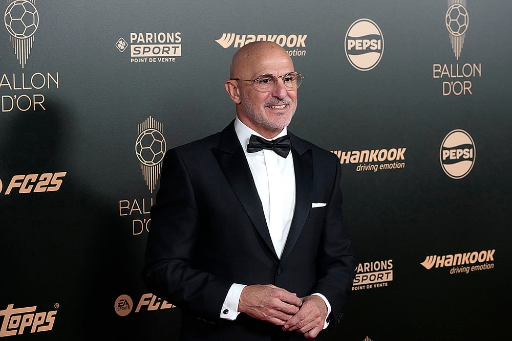 68th Ballon dOr (Golden Ball) award red carpet in Paris_Luis de la Fuente