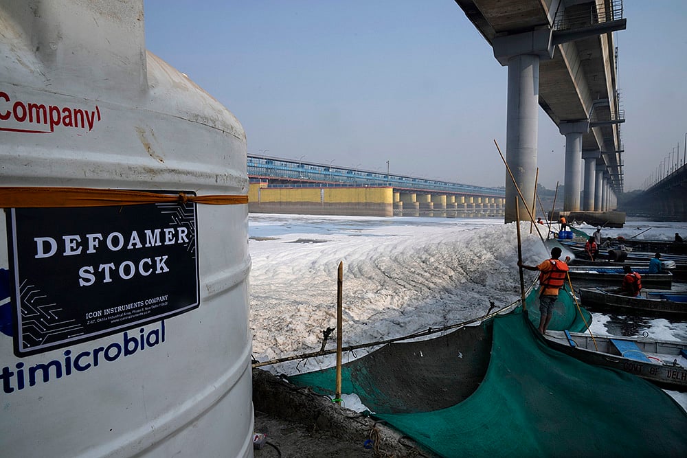 India Pollution Yamuna River (Water) Pollution Photo Gallery_10
