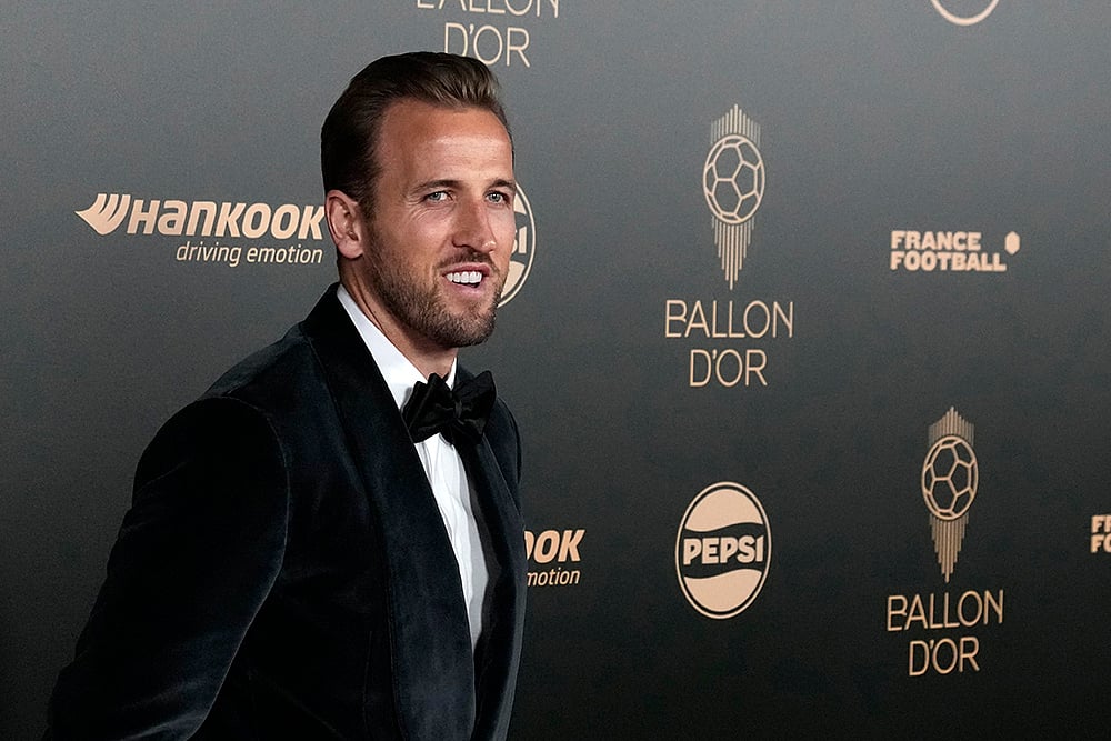 68th Ballon dOr (Golden Ball) award red carpet in Paris_Harry Kane