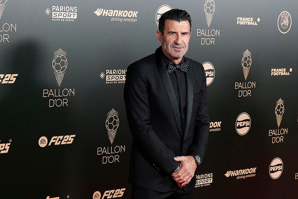68th Ballon dOr (Golden Ball) award red carpet in Paris_ Luis Figo