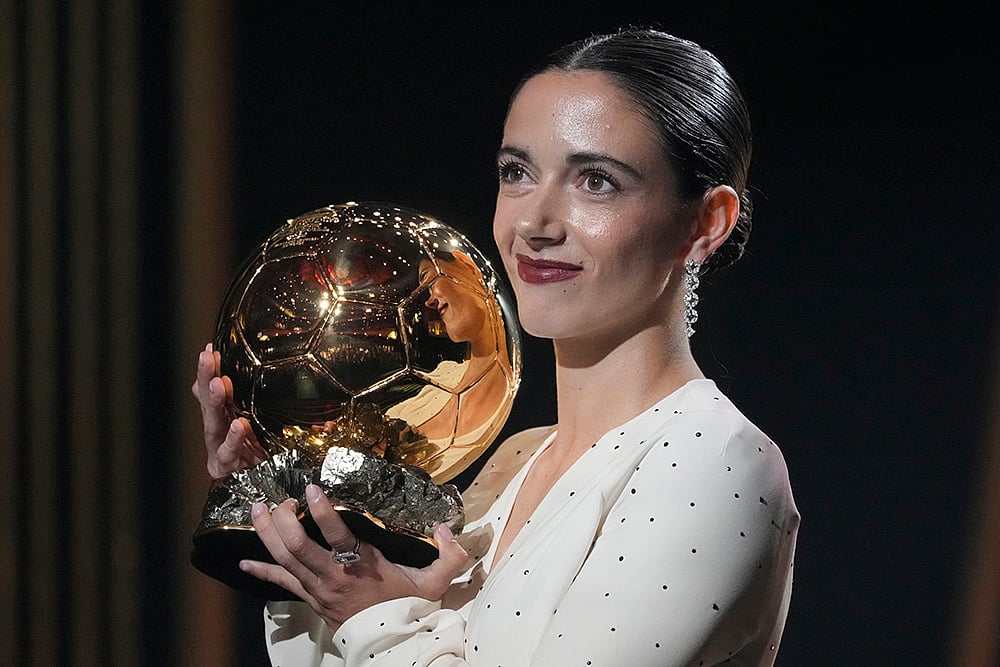 68th Ballon dOr (Golden Ball) award ceremony in Paris_ Aitana Bonmati