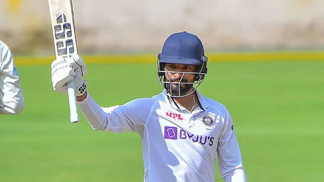 File : Rajat Patidar scored a 102-ball 159 for Madhya Pradesh against Haryana in their Ranji Trophy Group C clash.