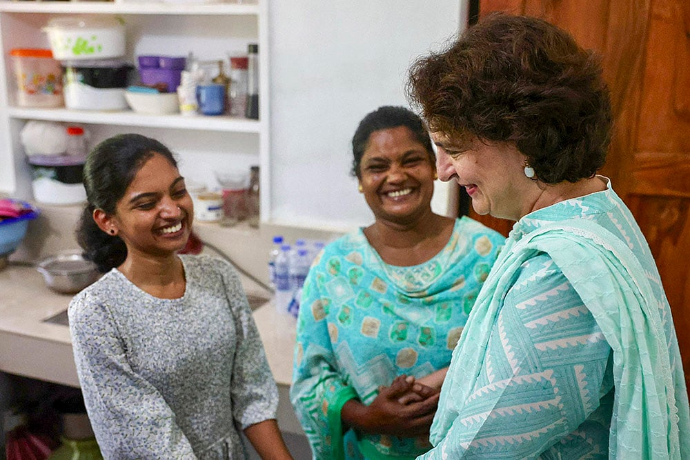Priyanka in Wayanad