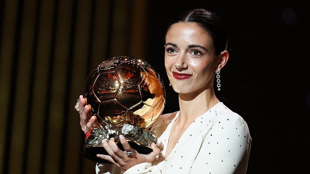 Aitana Bonmati won the Ballon d'Or Feminin on Monday.