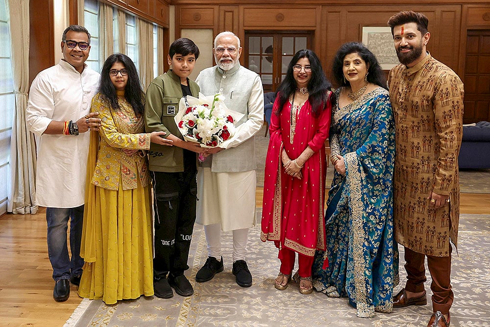 Chirag Paswan meets PM Modi